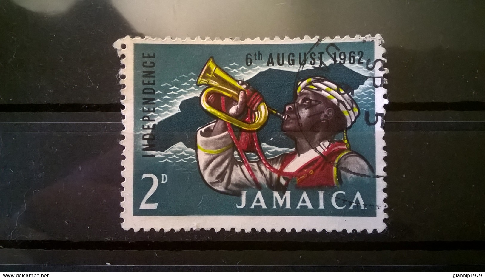 FRANCOBOLLI STAMPS GIAMAICA JAMAICA 1962 USED SERIE INDEPENDENCE OF JAMAICA - Jamaique (1962-...)