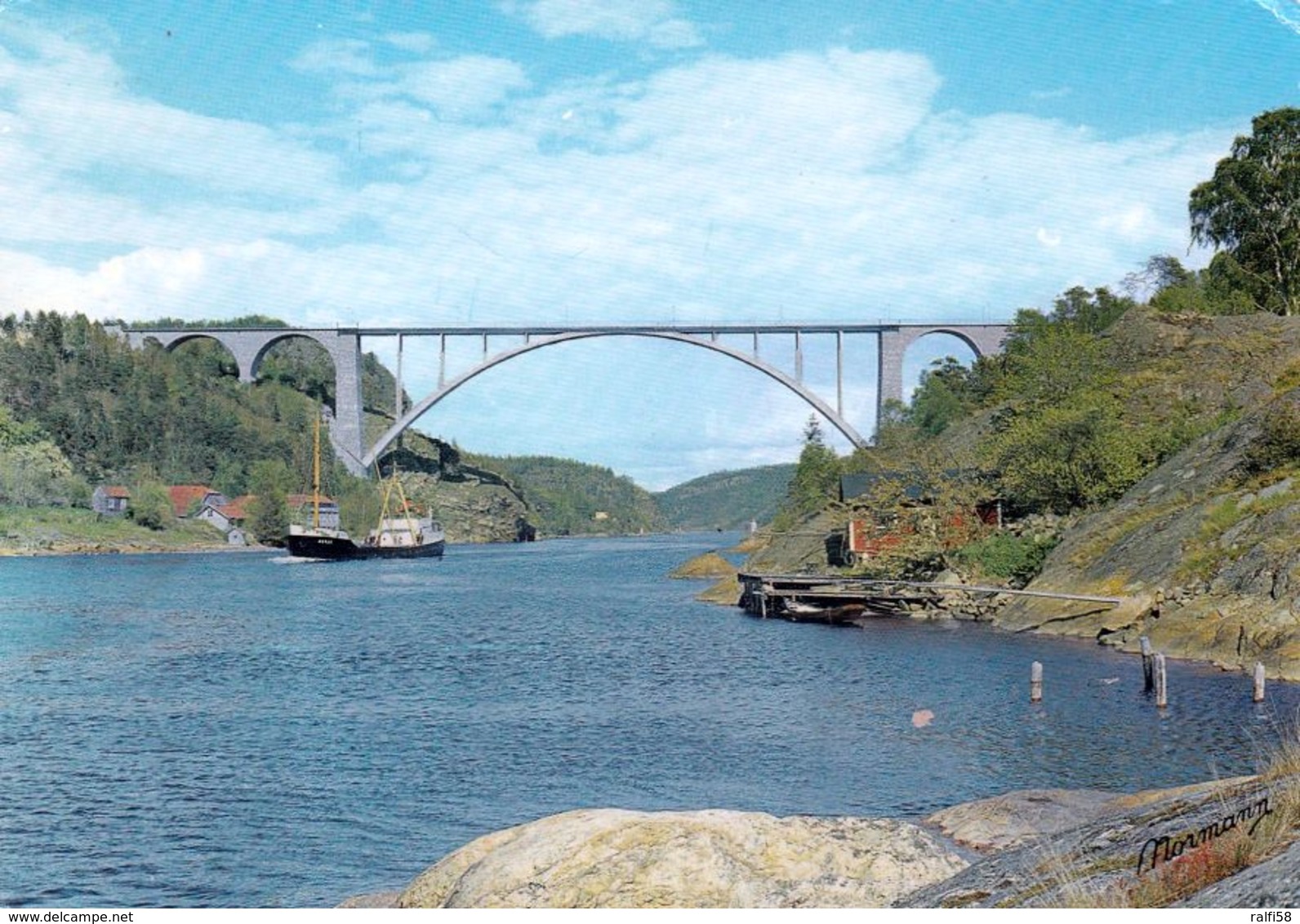 1 AK Norwegen * Svinesundbrücke - Sie Verbindet Norwegen Und Schweden * - Norwegen