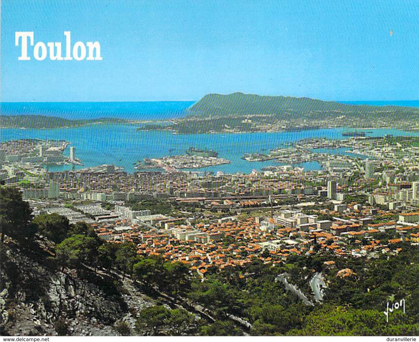 83 - TOULON - Vue Aérienne Générale Prise Du Mont-Faron - Toulon