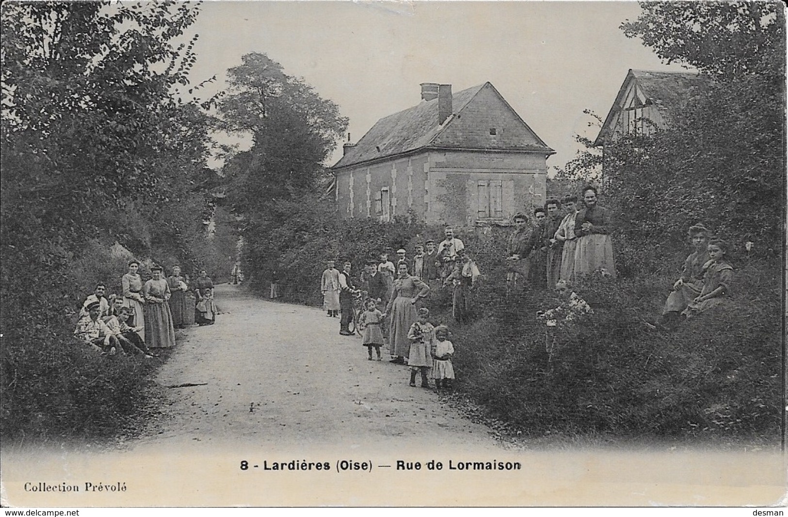 LARDIERES - Rue De Lormaison. - Autres & Non Classés