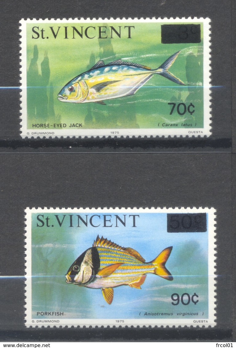 Saint-Vincent, Yvert 442&443, Scott 463&464, MNH - St.Vincent (...-1979)