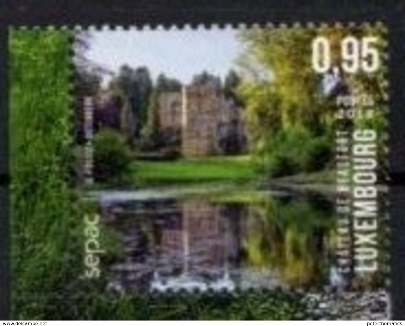 LUXEMBOURG , 2018, MNH, SEPAC, CASTLES, 1v - Joint Issues