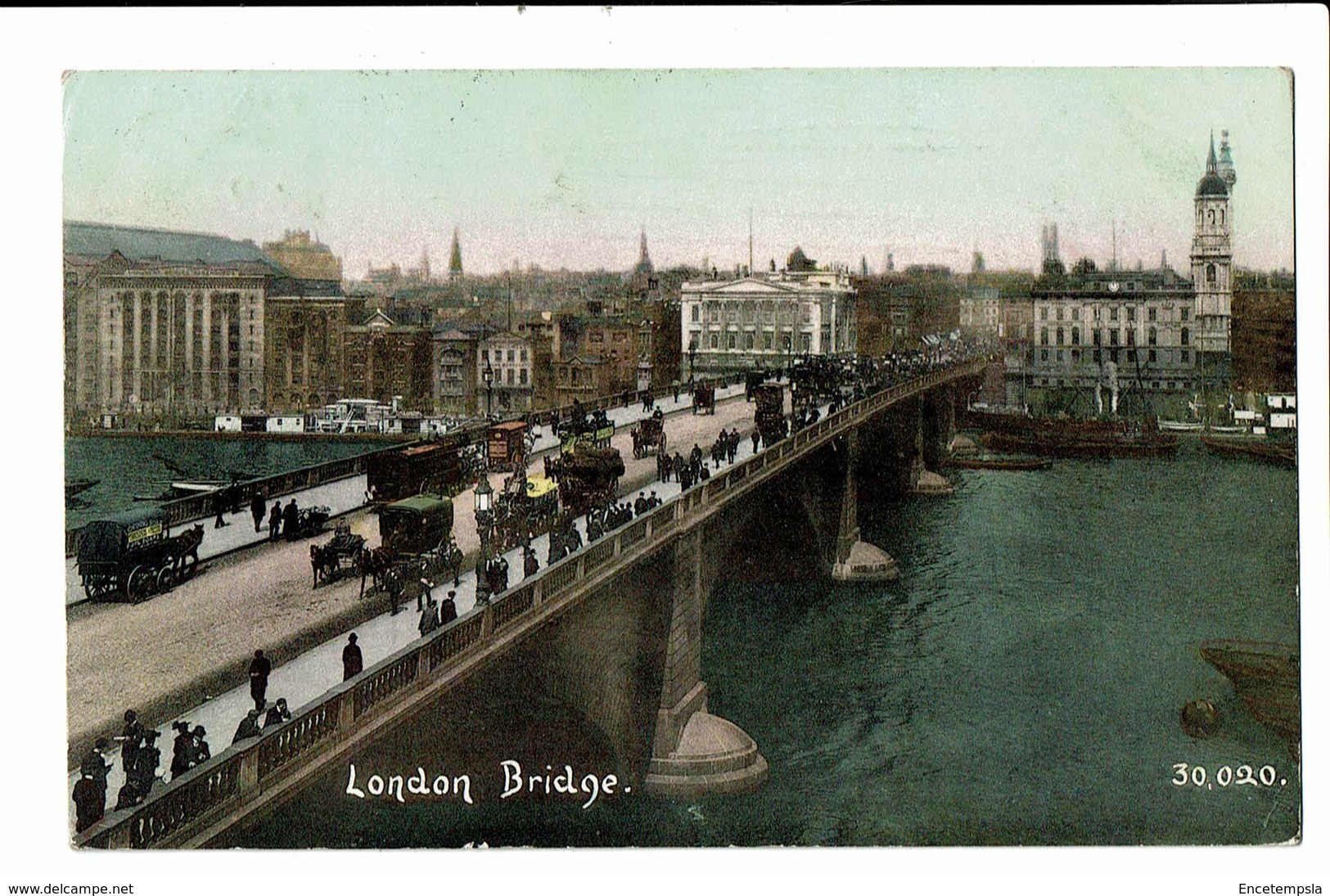 CPA - Carte Postale-  Royaume Uni - London - Bridge -1908  S5072 - Other & Unclassified