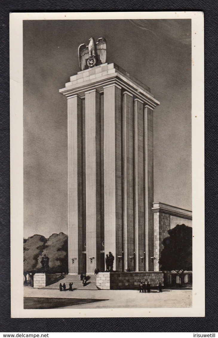 DR Deutsches Haus Ausstellung Paris - Karte1 - Guerre 1939-45