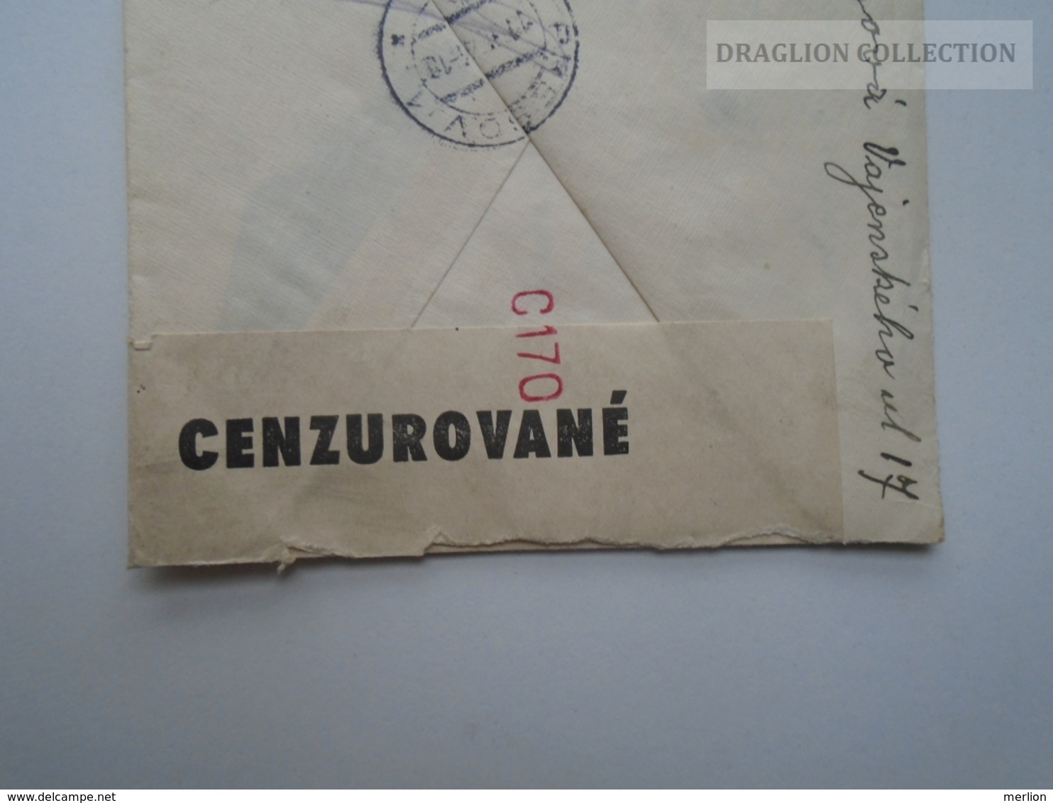 ZA165.6  Slovakia Presov Eperjes - CENSURE Censored -Cenzurováne - WWII  1944 To Pilis Hungary - Horvay - Lettres & Documents