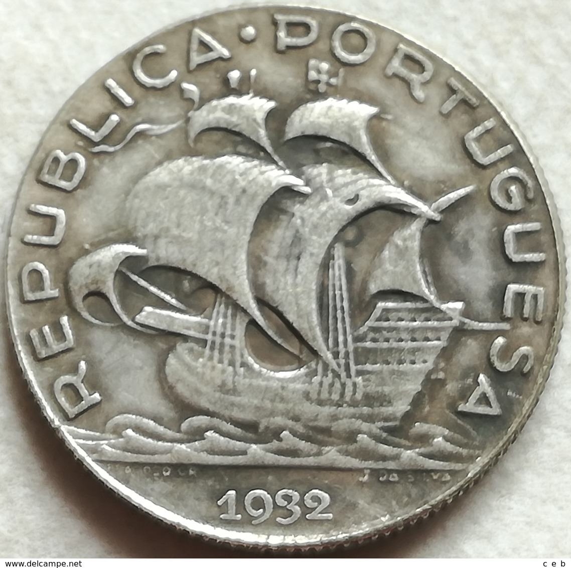 RÉPLICA Moneda 5 Escudos. 1932. Portugal. Rara - Portugal