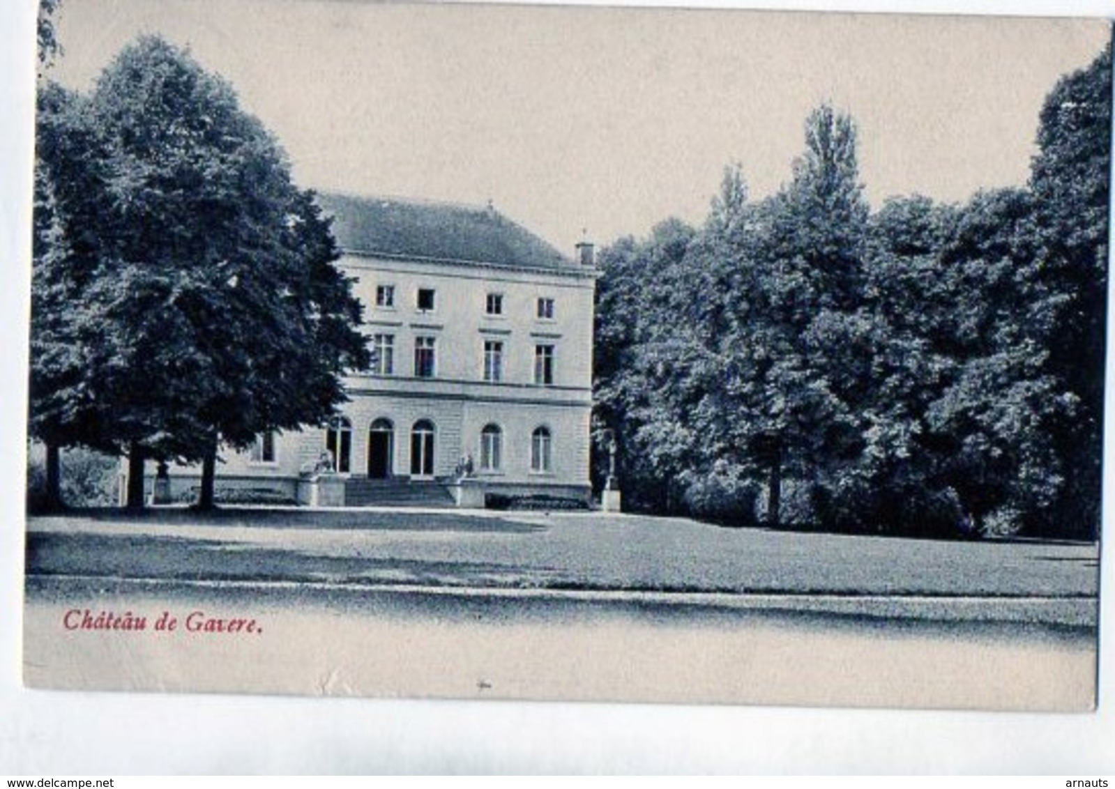 Gavere Château Kasteel Verstuurd 1907 Edit. Cosseye Rue De L'Escaut Gavere - Gavere