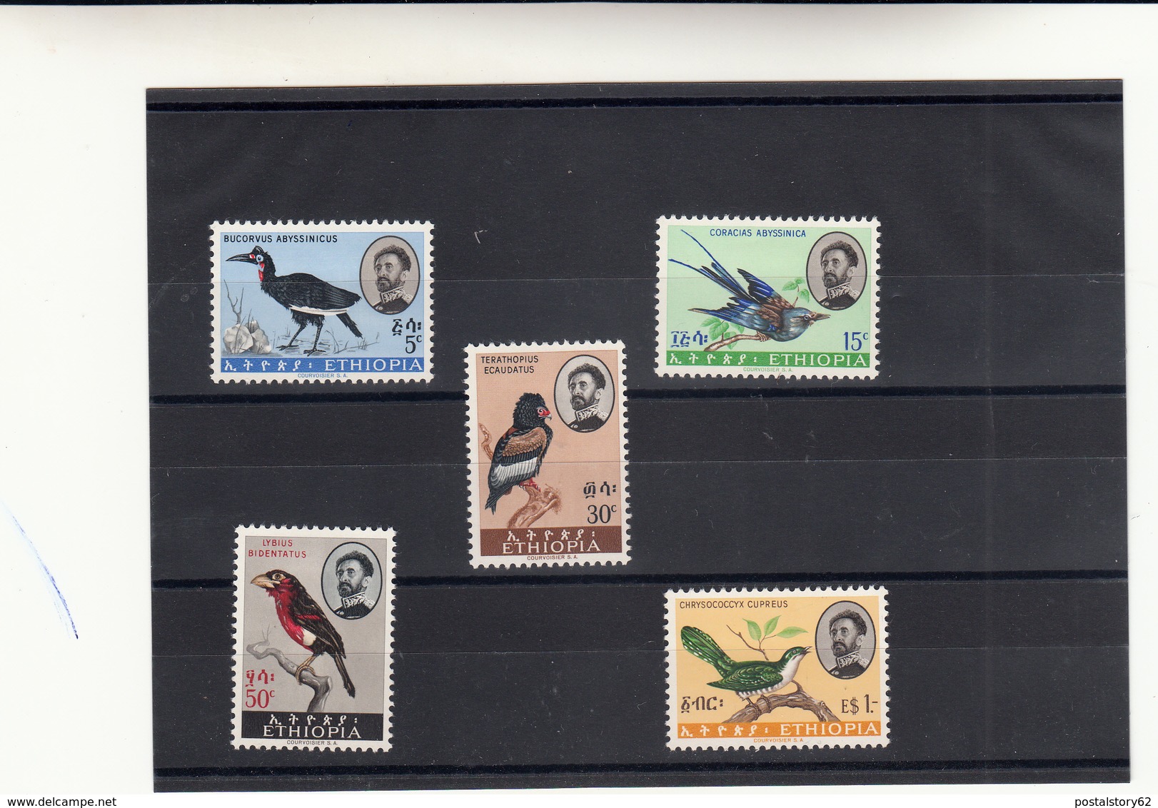 Etiopia, Set Of  5 Stamps . Inused 1962 - Ethiopie