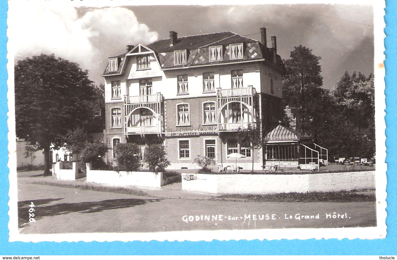 Godinne-sur-Meuse (Yvoir)-écrite En 1947-Le Grand Hôtel-Edit.Mosa - Yvoir