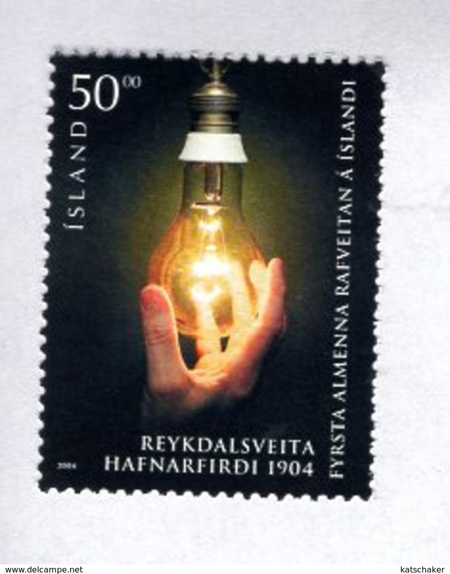 703437559 ICELAND POSTFRIS MINT NEVER HINGED POSTFRISCH EINWANDFREI  SCOTT 1023 REYKDAL POWER STATION CENT - Neufs