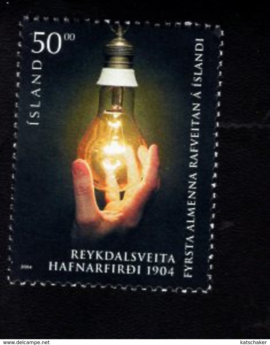 703437559 ICELAND POSTFRIS MINT NEVER HINGED POSTFRISCH EINWANDFREI  SCOTT 1023 REYKDAL POWER STATION CENT - Neufs