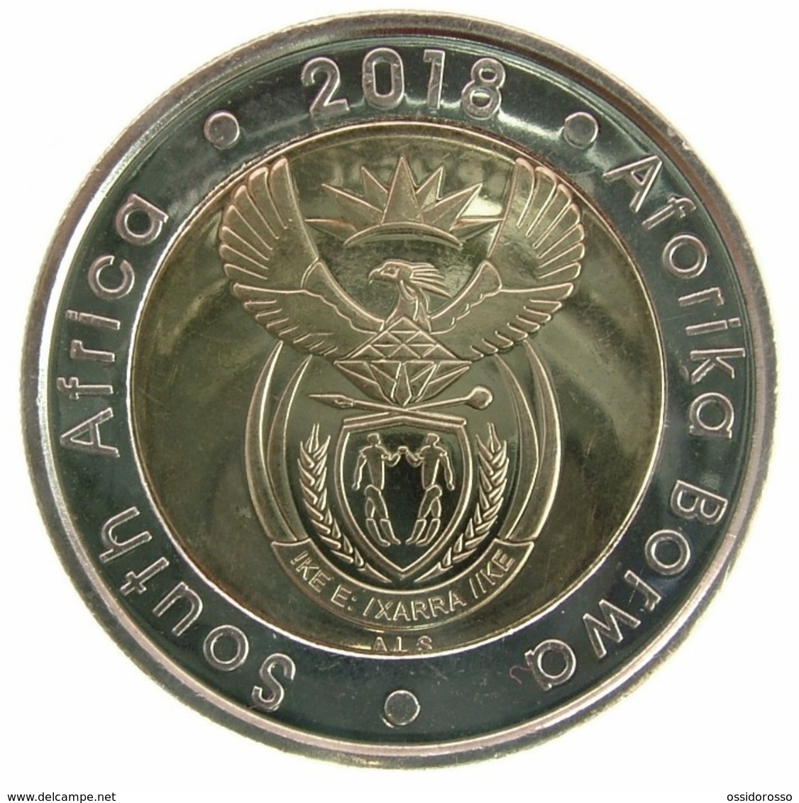 South Africa - 5 Rand Nelson Mandela Centenary - SPL - Zuid-Afrika