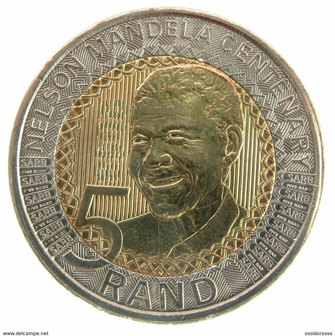 South Africa - 5 Rand 2018 -  Nelson Mandela Centenary - SPL - Sud Africa