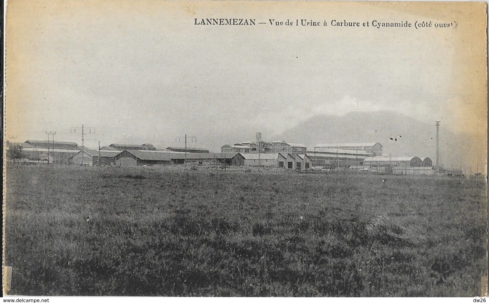 Lannemezan - Vue De L'Usine à Carbure Et Cyanamide (côté Ouest) - Edition M.T. - Lannemezan