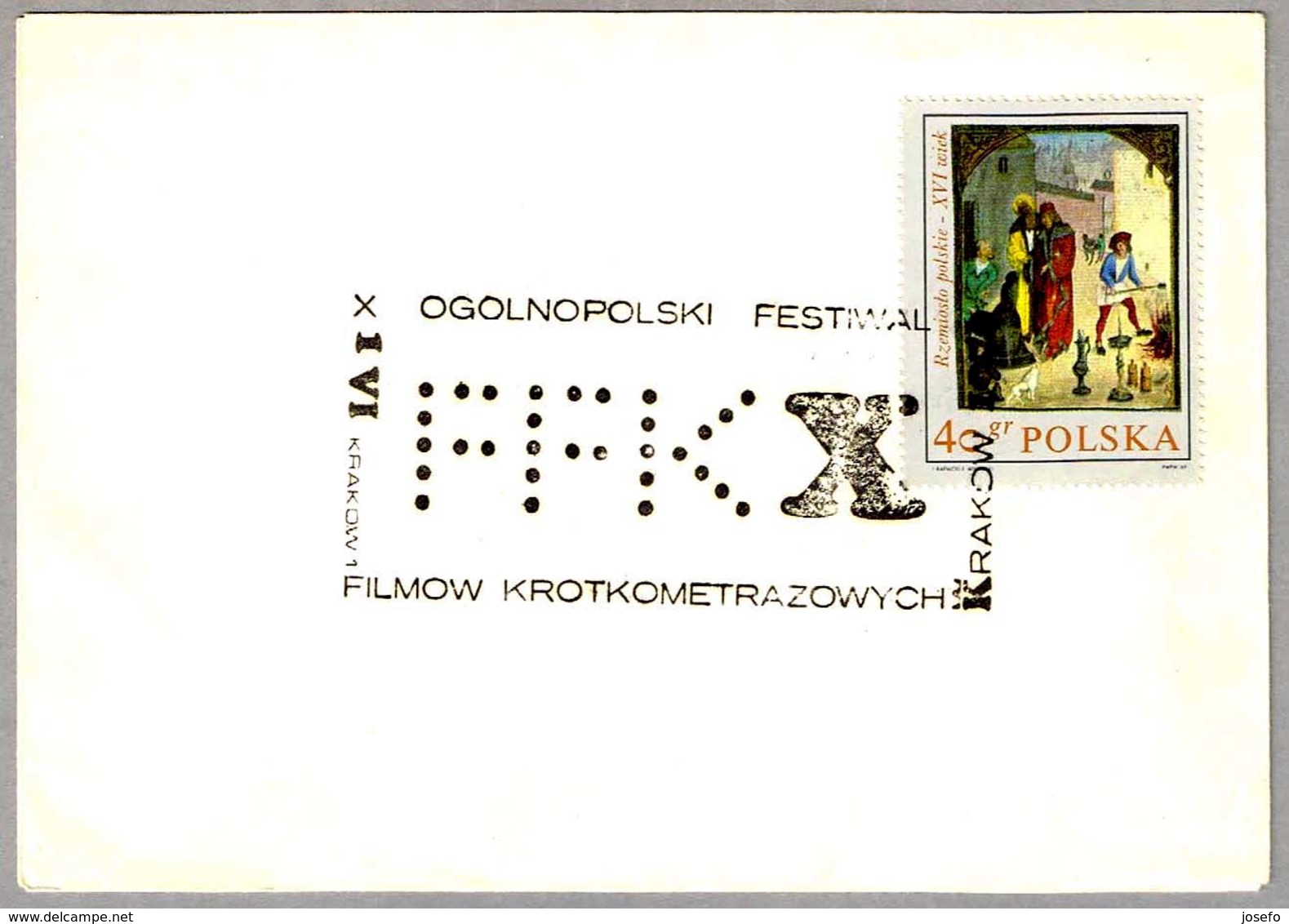 X FESTIVAL NACIONAL DE CORTOMETRAJES - CINE. Krakow 1970 - Cinema
