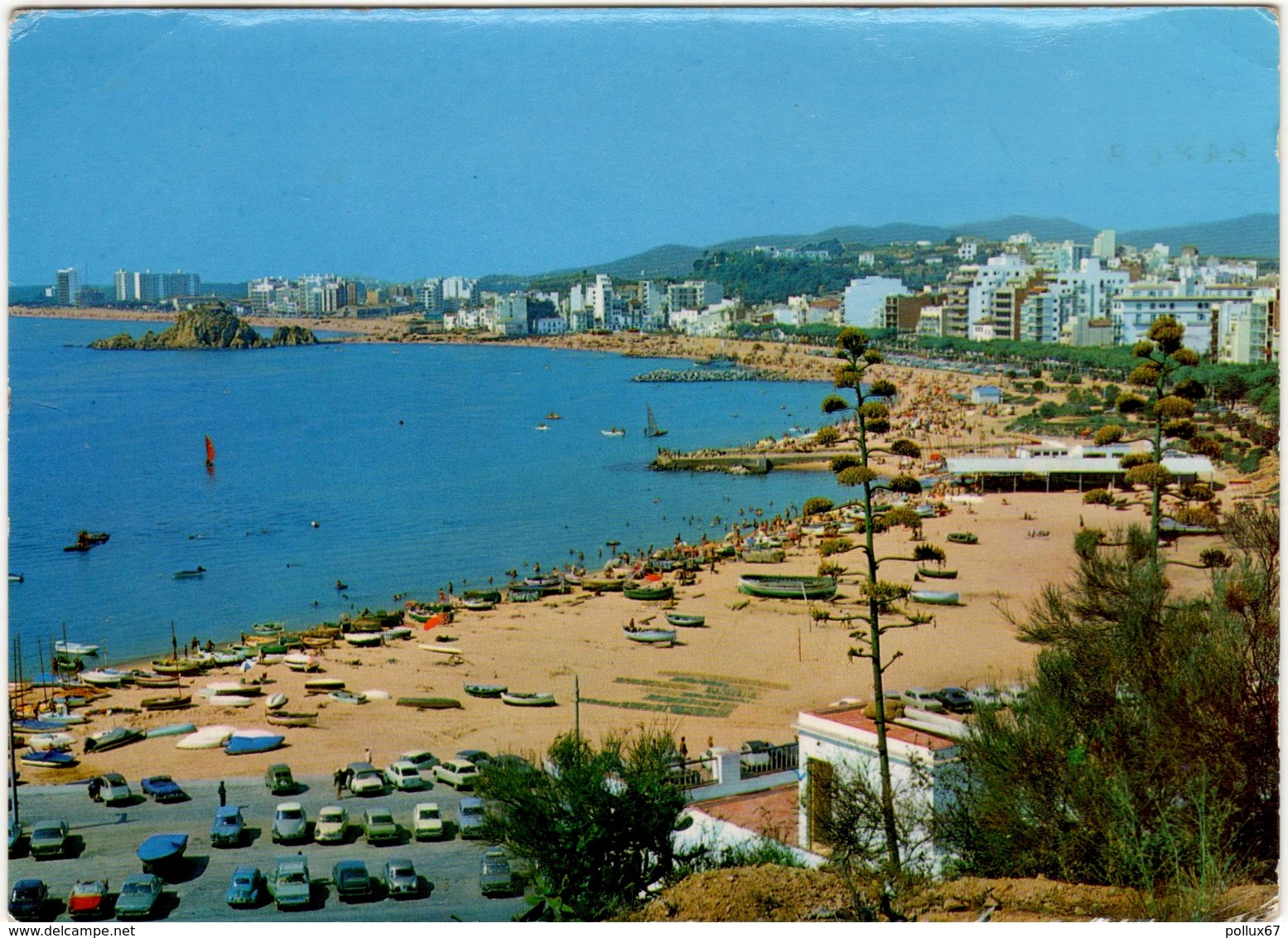 CPSM DE BLANES  (ESPAGNE)  PLAYA - Gerona