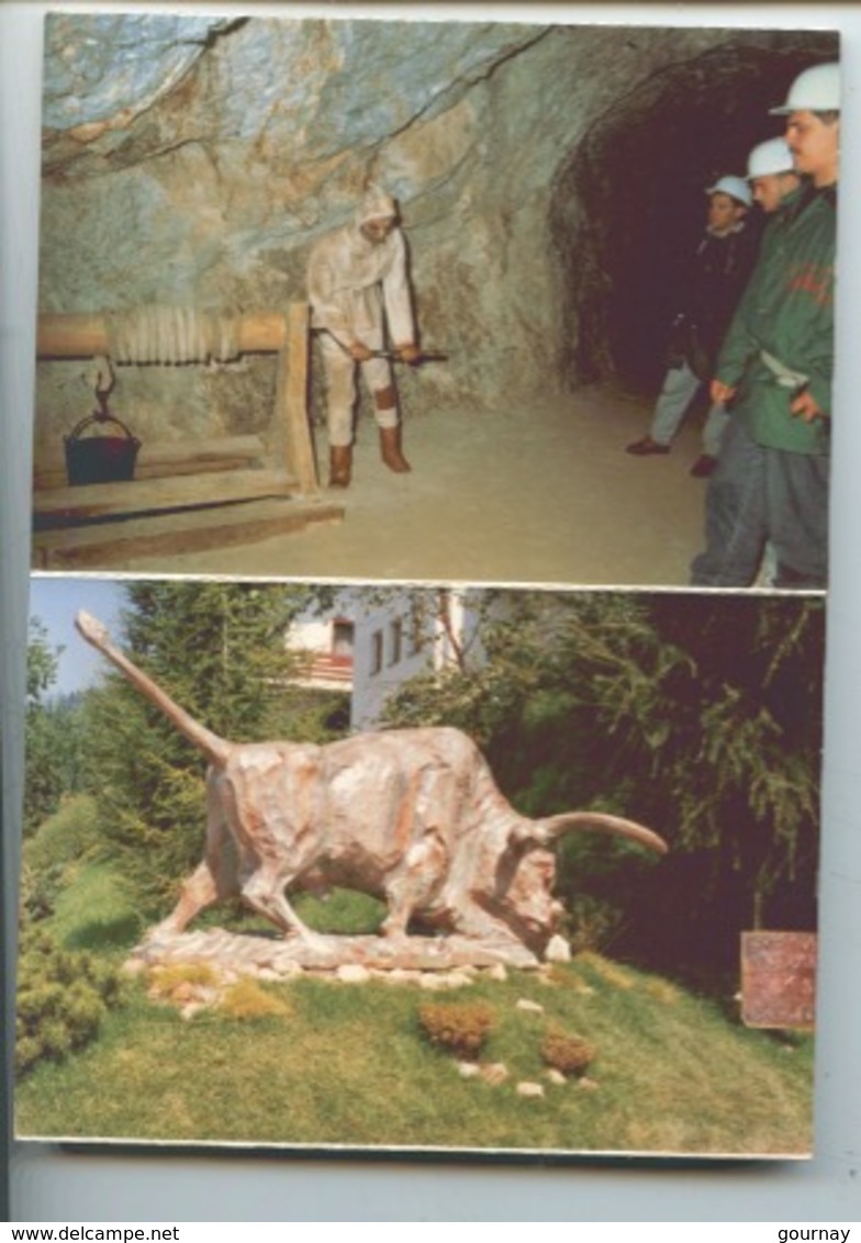 Mine D'argent Au Tirol Métier - Livret 10 CP Schazer Silberbergwerk Burg Freundsberg Schwaz - Schwaz