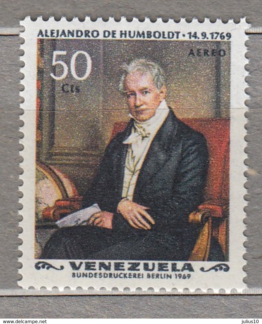 VENEZUELA 1969 Humbold Painting Airmail Joint Issue With Berlin MNH (**) Mi 1800 #23769 - Venezuela