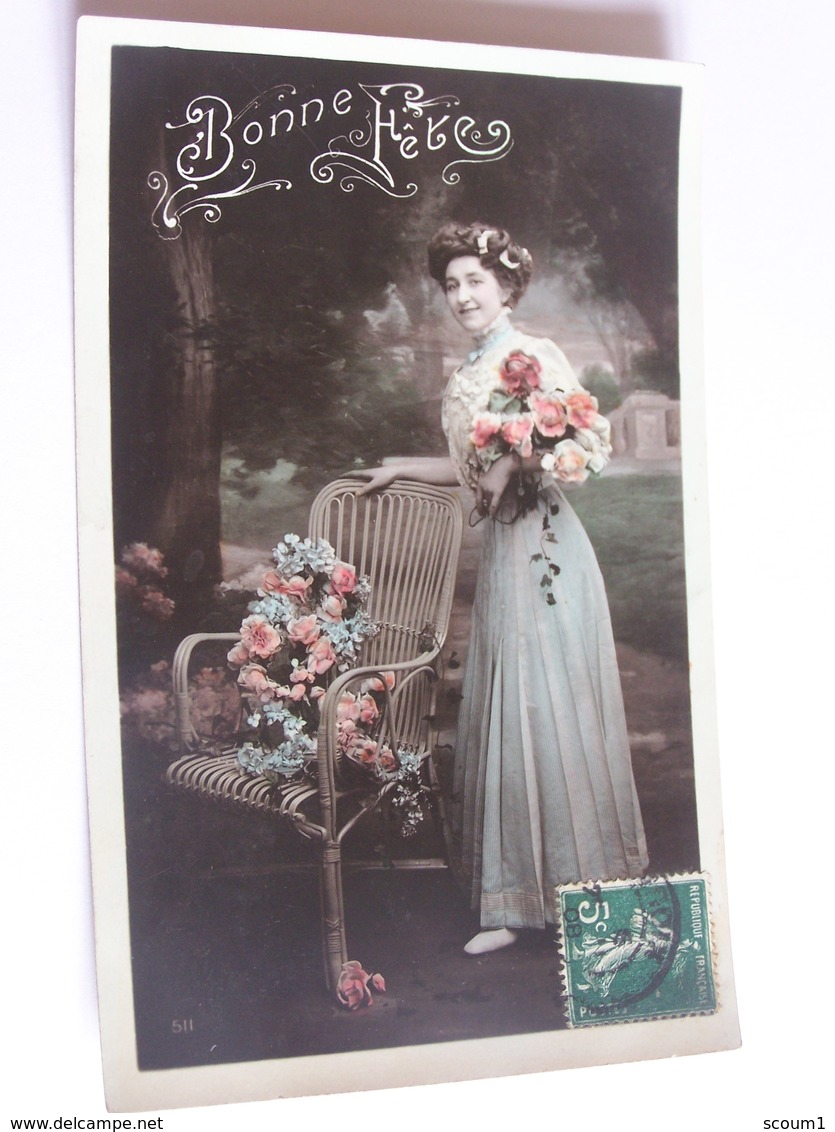 Lot B De 20 Cpa Femme En Robe Longue - 5 - 99 Postcards