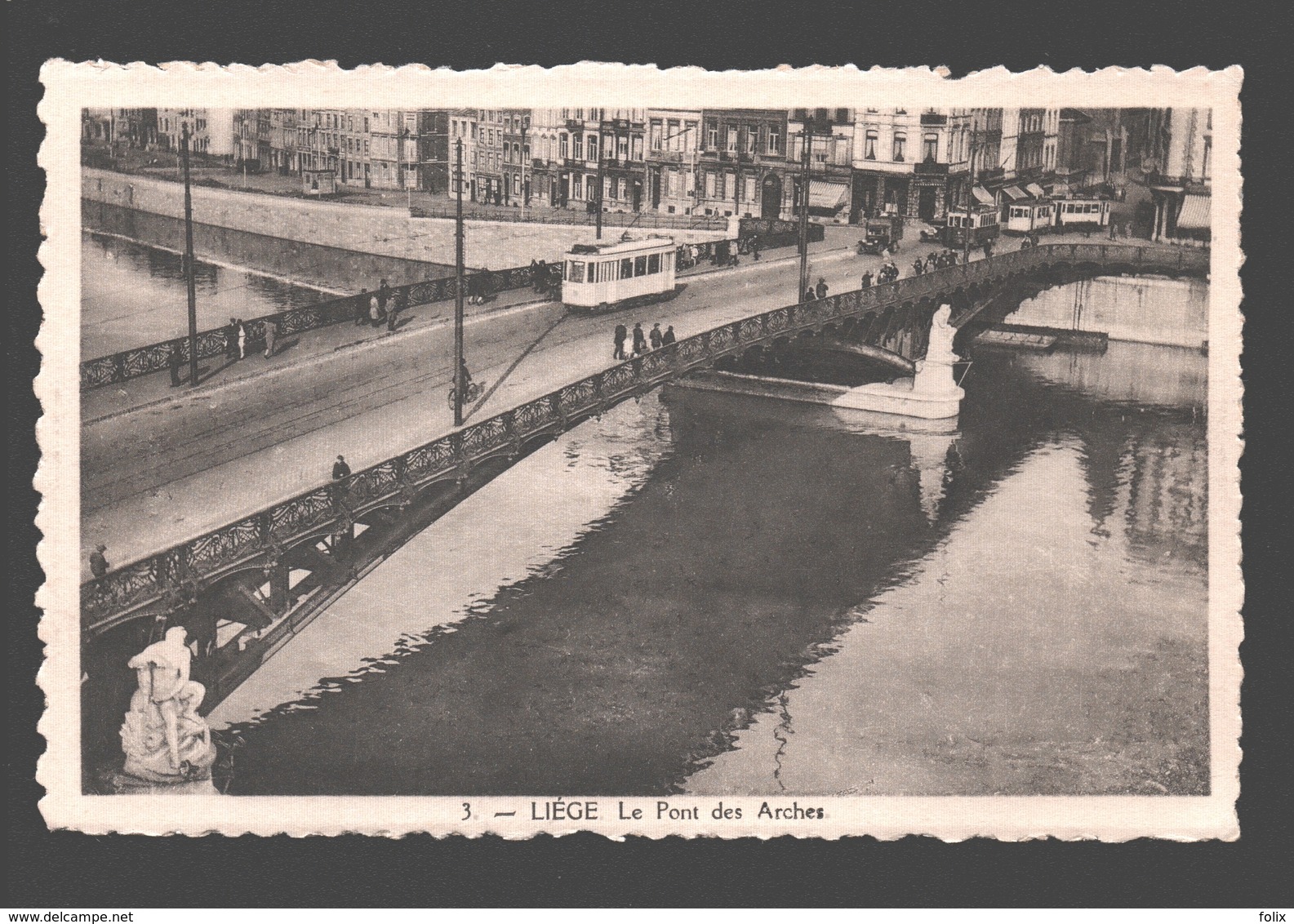 Liège - Le Pont Des Arches - Tram / Tramway - Animation - Liege