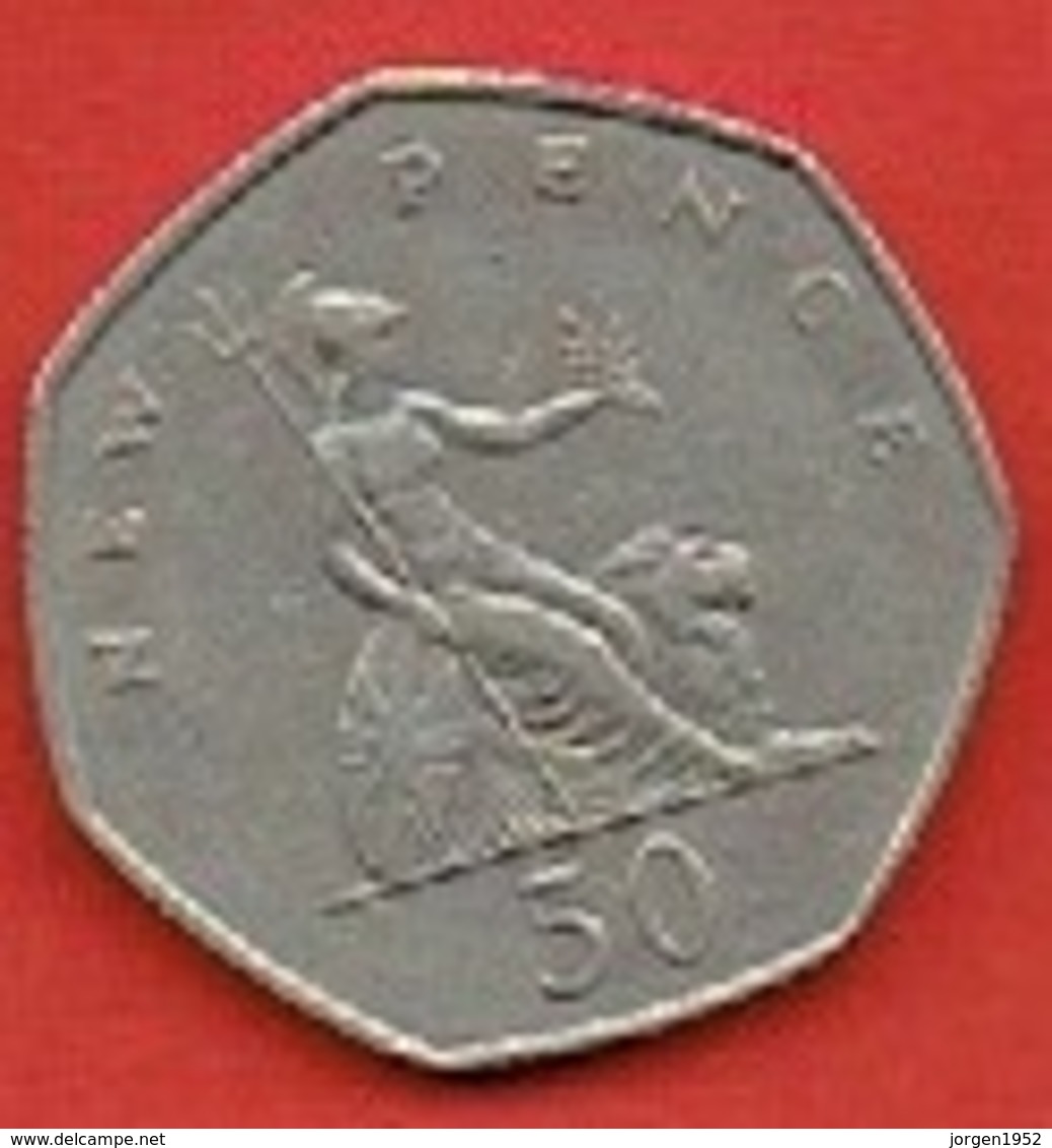 GREAT BRITAIN  # 50 NEW PENCE FROM 1969 - 50 Pence