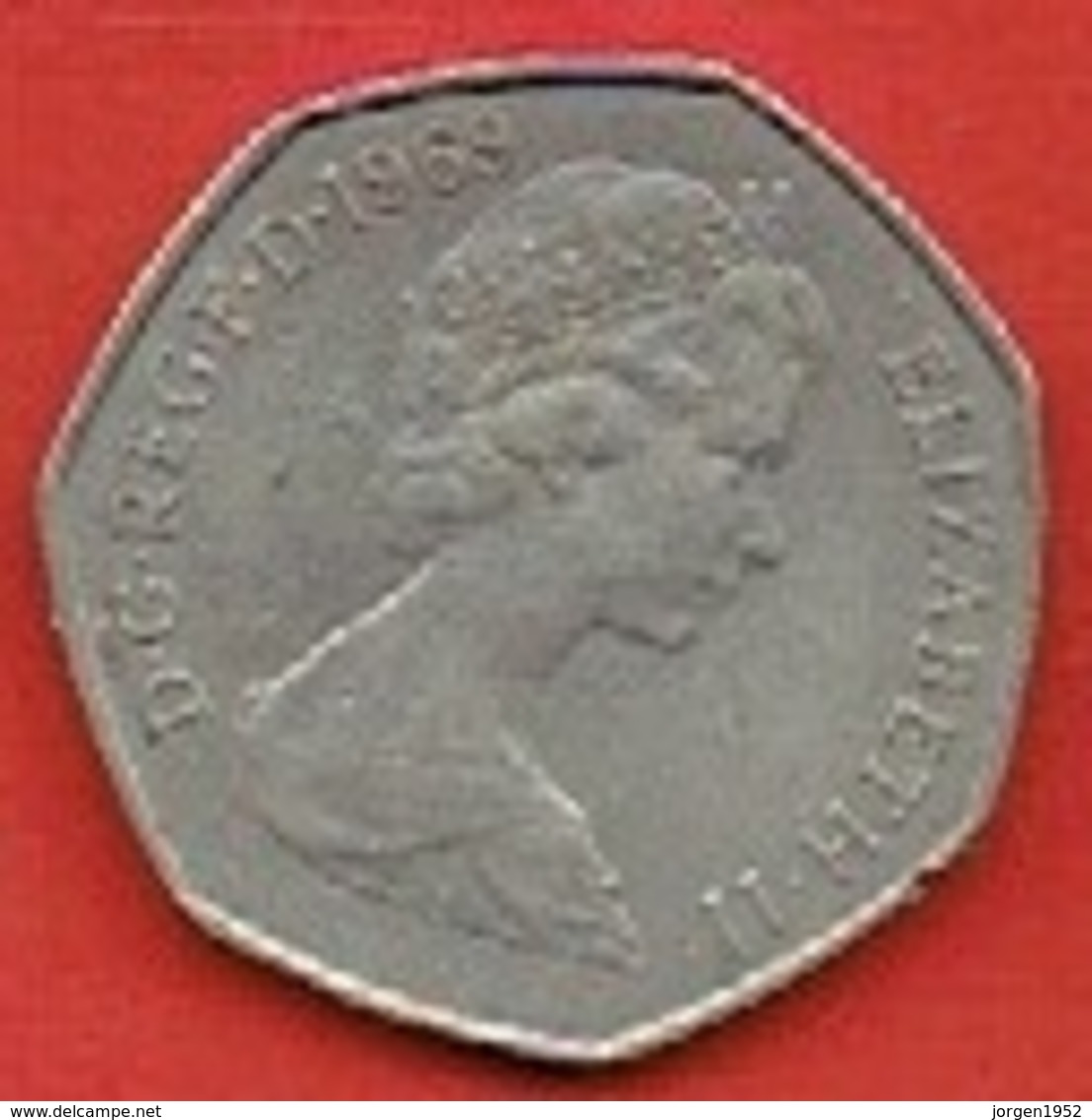 GREAT BRITAIN  # 50 NEW PENCE FROM 1969 - 50 Pence