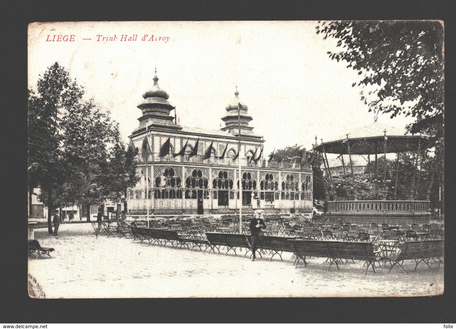 Liège - Le Trink-Hall D'Avroy - 1905 - Dos Simple - Liege