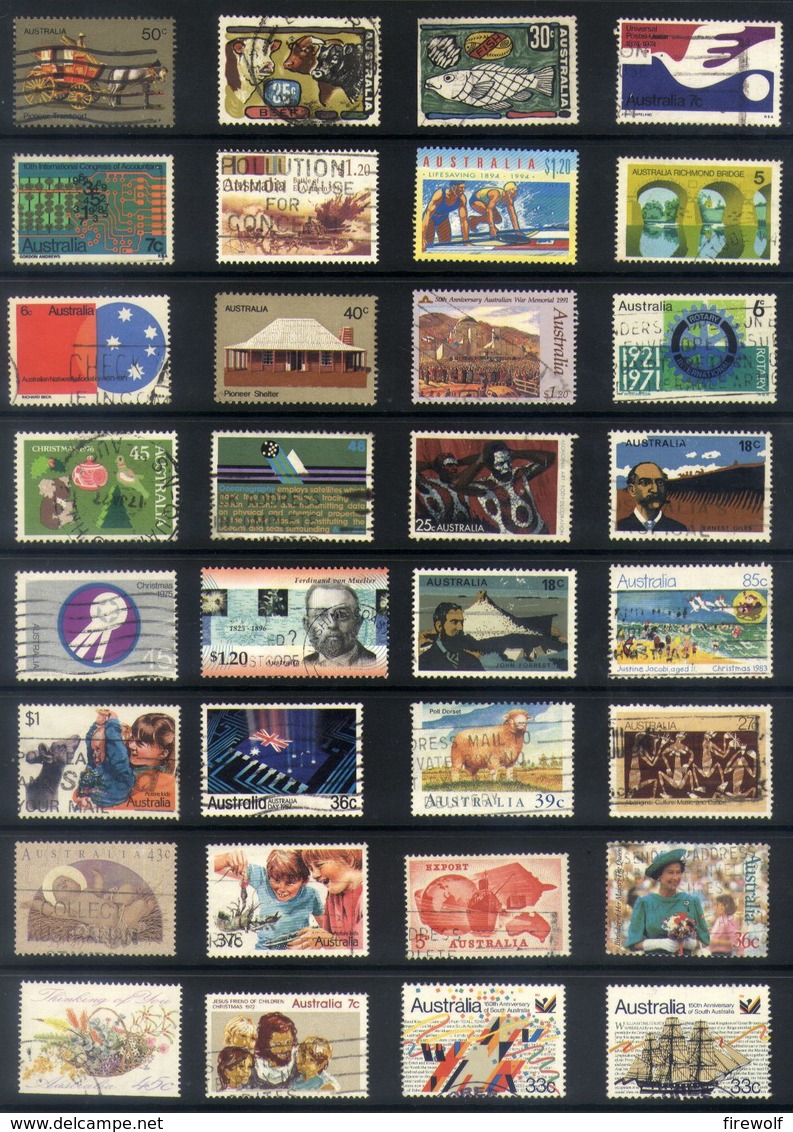 Y76 - Australia - Lot Used - Collections