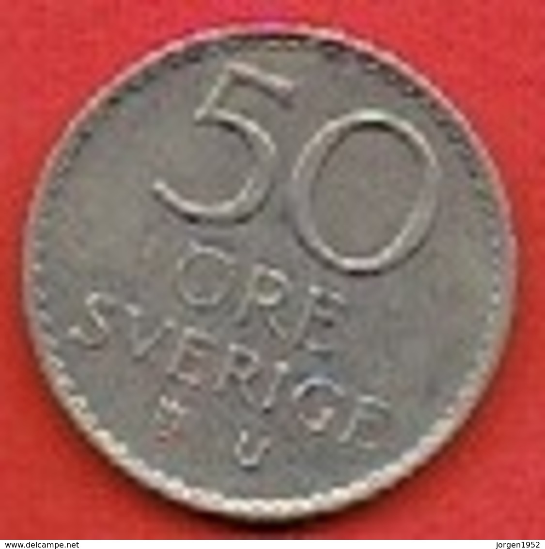 SWEDEN  # 50 ØRE FROM 1973 - Suecia