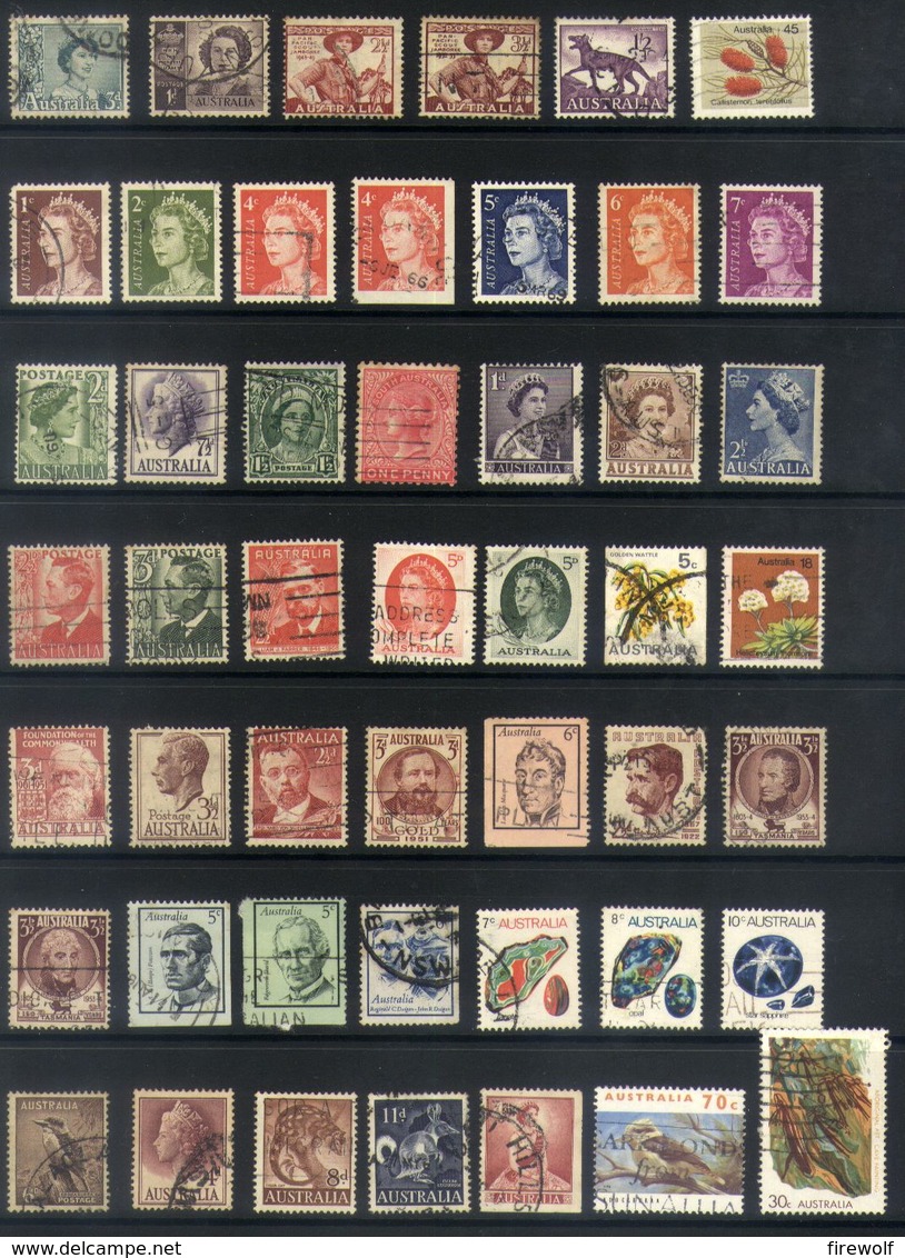 Y77 - Australia - Lot Used - Collections