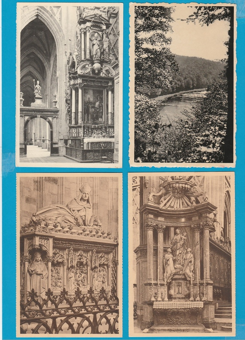 BELGIË Herbeumont, Saint Hubert, Hotton, Lot Van 60 Postkaarten. - 5 - 99 Cartes