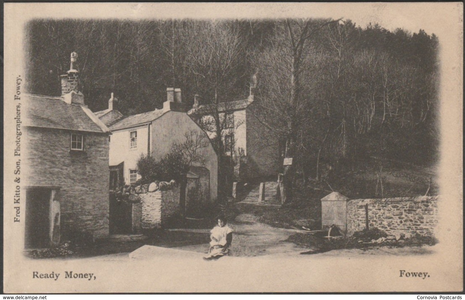 Ready Money, Fowey, Cornwall, C.1910s - Fred Kitto Postcard - Other & Unclassified