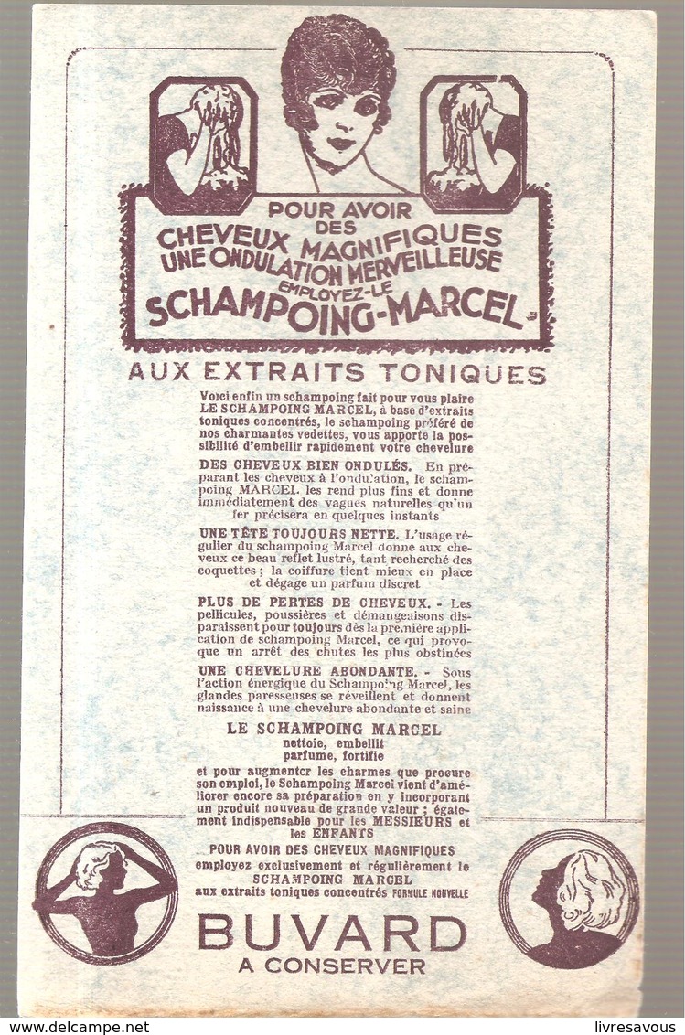 Buvard SCHAMPOING MARCEL Pour Avoir Des Cheveux Magnifiques - Parfums & Beauté