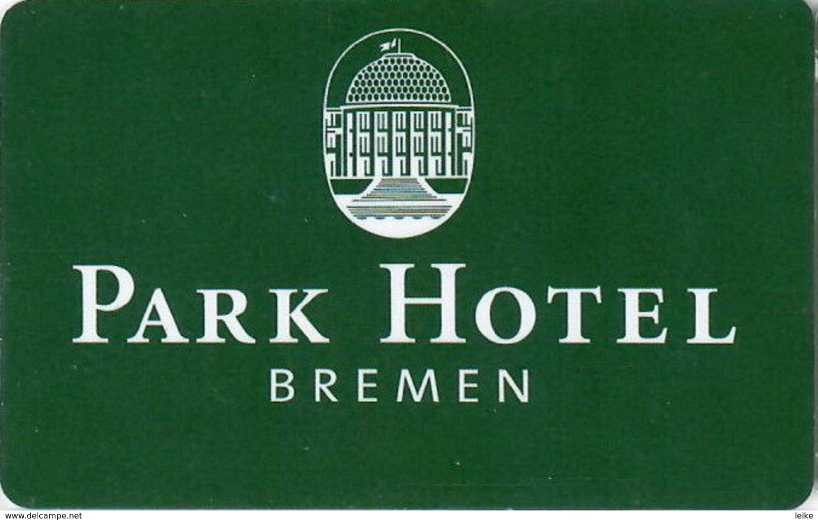 Park-Hotel-Bremen--1700   Hotel Room Keycard, Room Keys, Hotelkarte, Clef De Hotel - 1700 - Cartes D'hotel