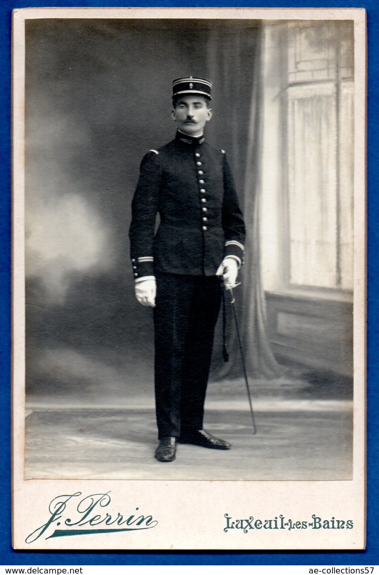 Photo --  Soldat Français -- Luxeuil Les Bains - Guerre, Militaire