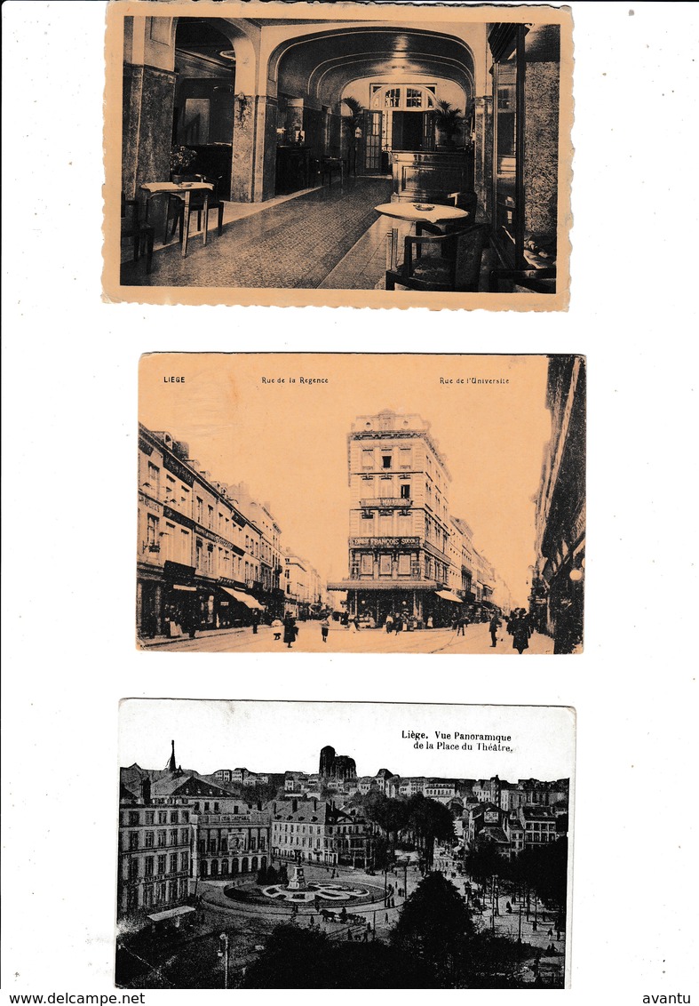 LIEGE / TRES BEAU LOT DE 109 CARTES POSTALES DE LIEGE  / DESTOCKAGE - Liege