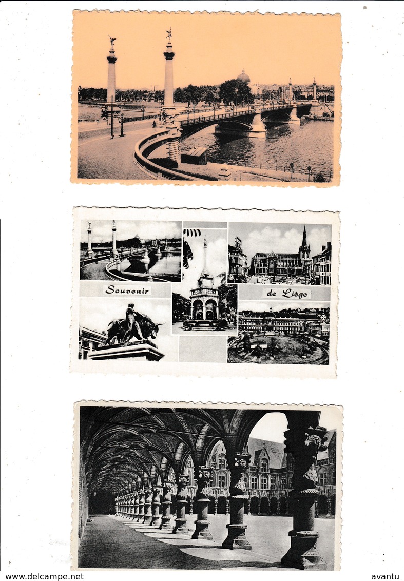 LIEGE / TRES BEAU LOT DE 109 CARTES POSTALES DE LIEGE  / DESTOCKAGE