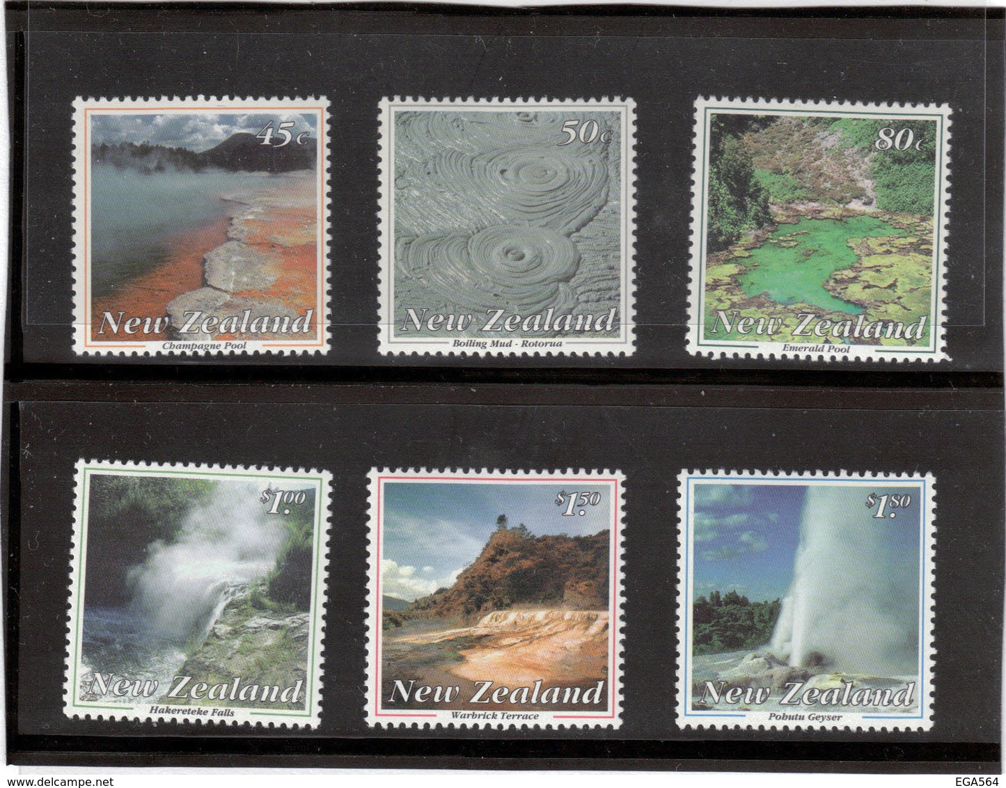 V6 - NOUVELLE ZELANDE - 1228 / 1233 ** MNH De 1993 - Vues De Sites Divers - - Nuovi