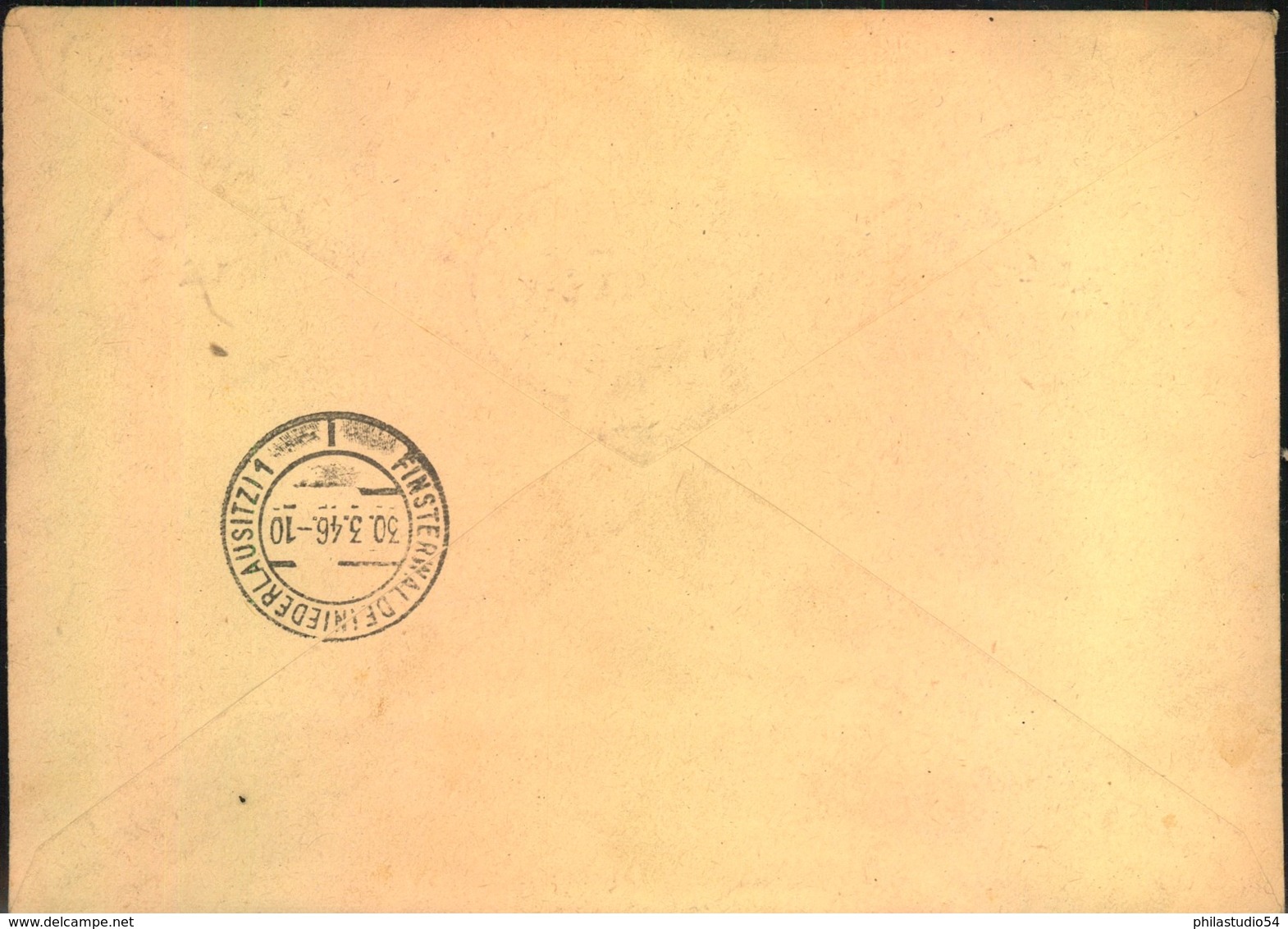 1946, Lokalausgabe FINSTERWALDE Komplett Auf Sammler-R-Brief - Other & Unclassified