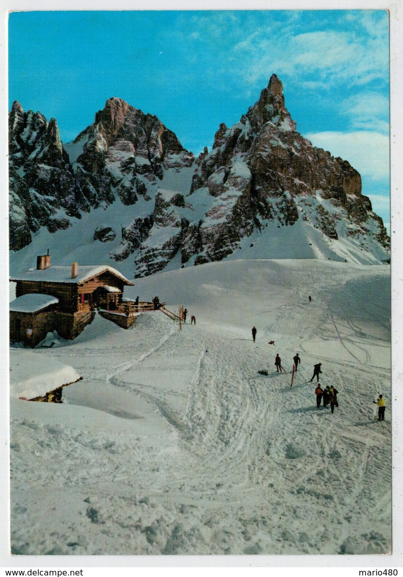 DOLOMITI     BAITA   SEGANTINI    CIMON  DELLA  PALA       (VIAGGIATA) - Altri & Non Classificati