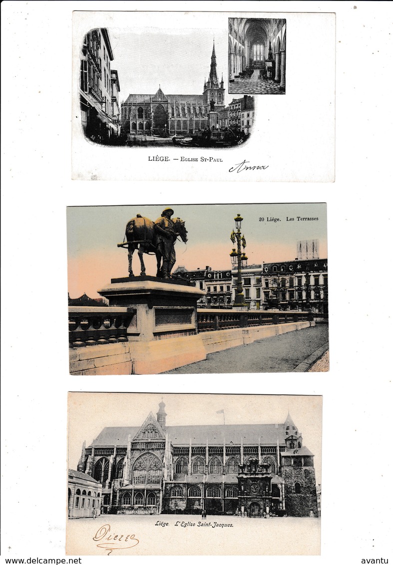 LIEGE / TRES BEAU LOT DE 110 CARTES POSTALES DE LIEGE  / DESTOCKAGE - Liege