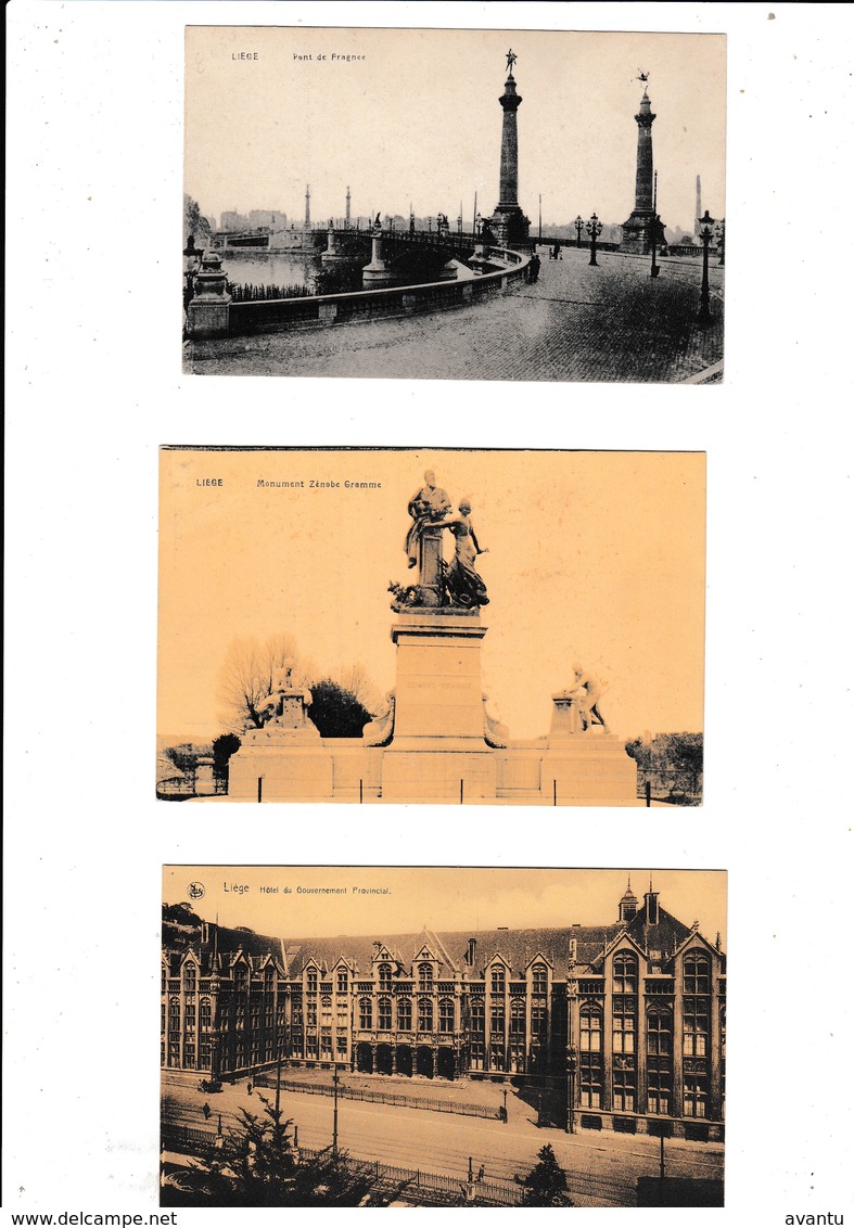 LIEGE / TRES BEAU LOT DE 110 CARTES POSTALES DE LIEGE  / DESTOCKAGE - Liege