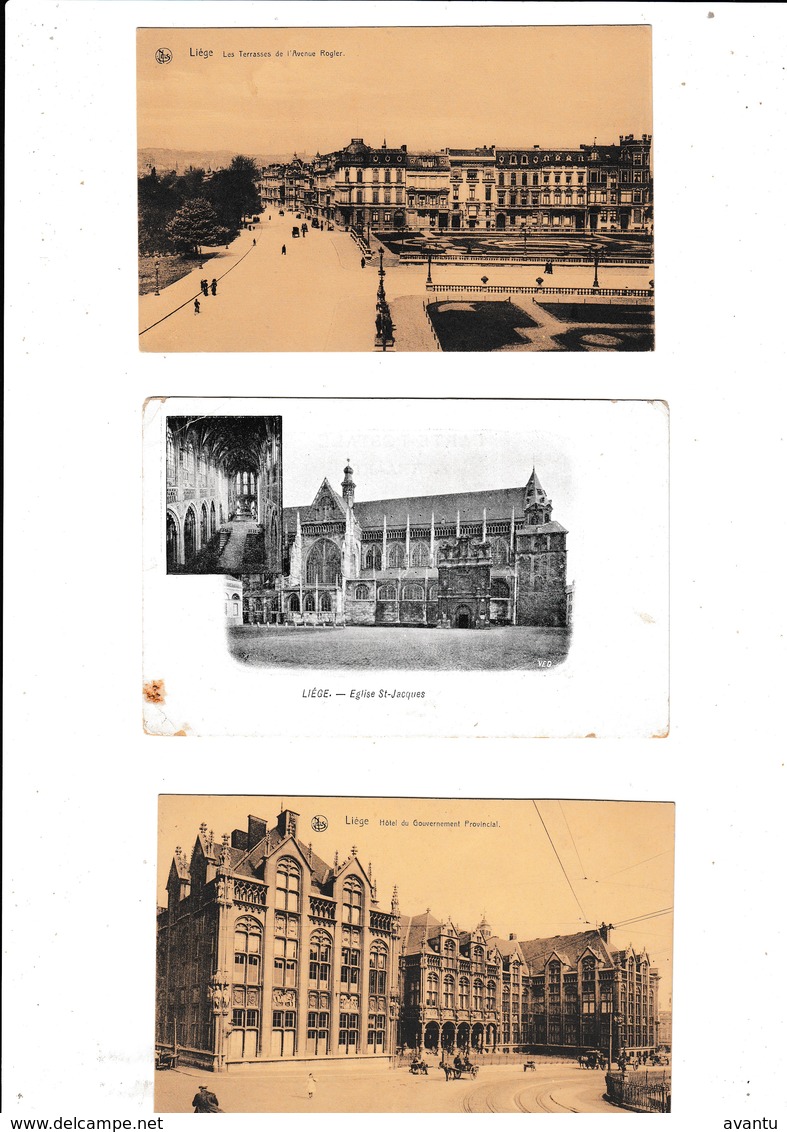 LIEGE / TRES BEAU LOT DE 110 CARTES POSTALES DE LIEGE  / DESTOCKAGE - Liege