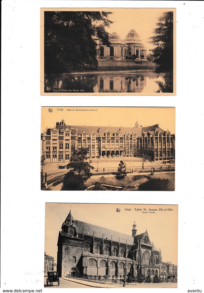 LIEGE / TRES BEAU LOT DE 110 CARTES POSTALES DE LIEGE  / DESTOCKAGE