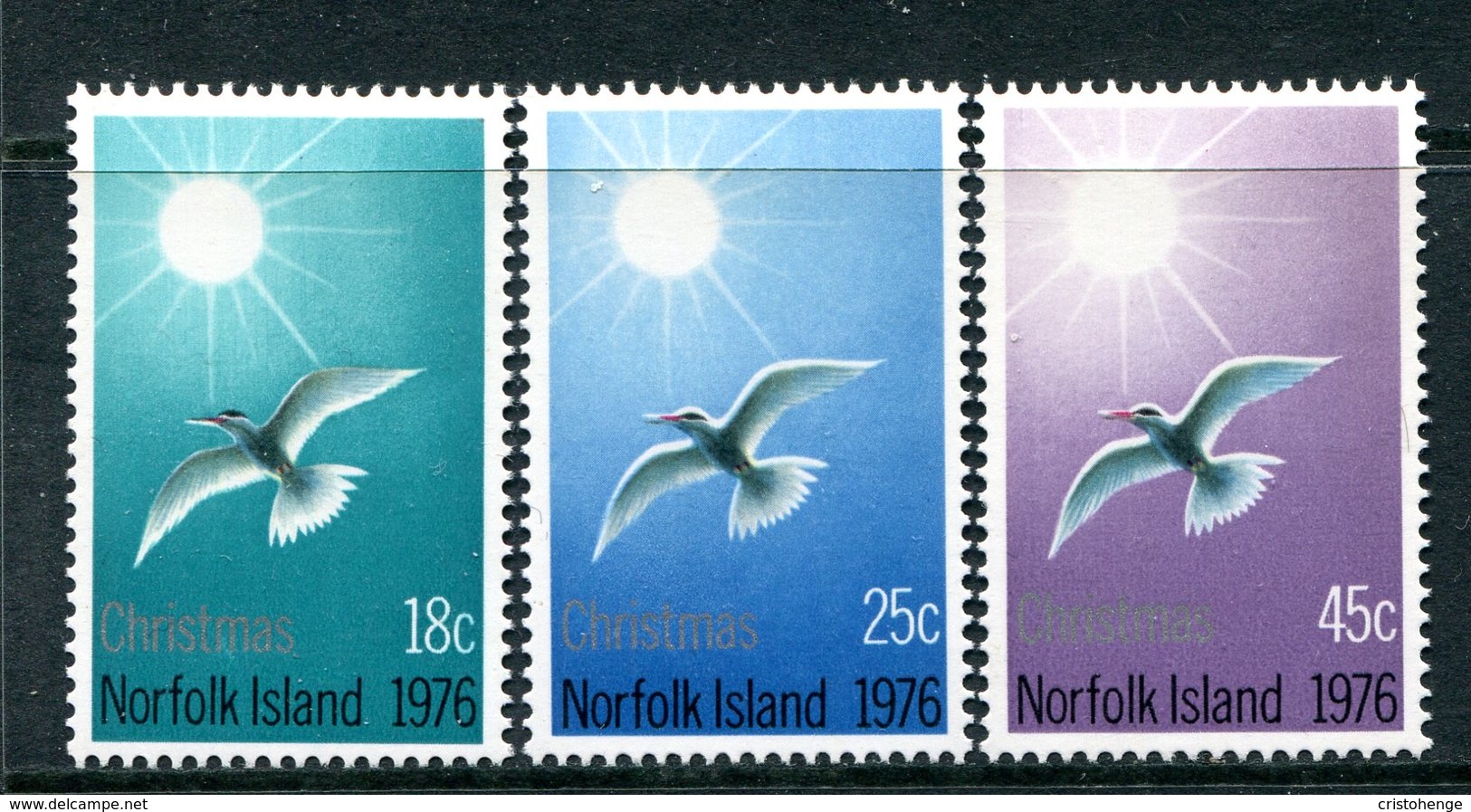 Norfolk Island 1976 Christmas Set MNH (SG 176-178) - Norfolk Island