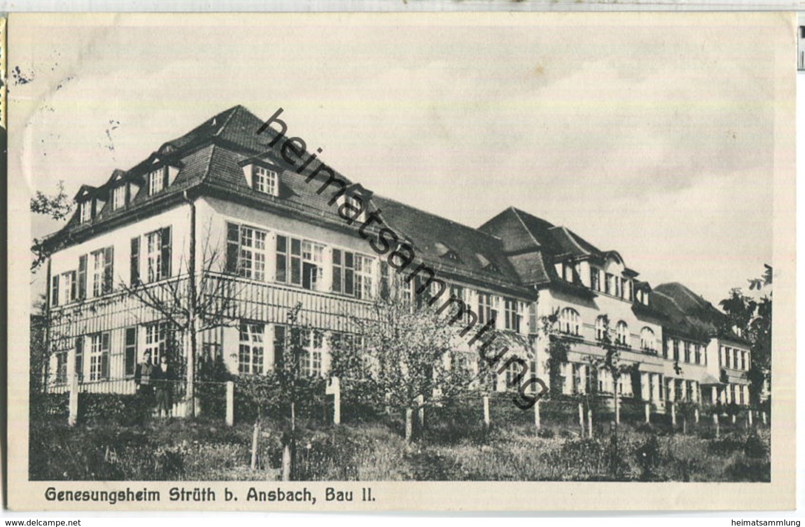 Genesungsheim Strüth - Bau II - Verlag Willi Lübeck Ansbach - Ansbach