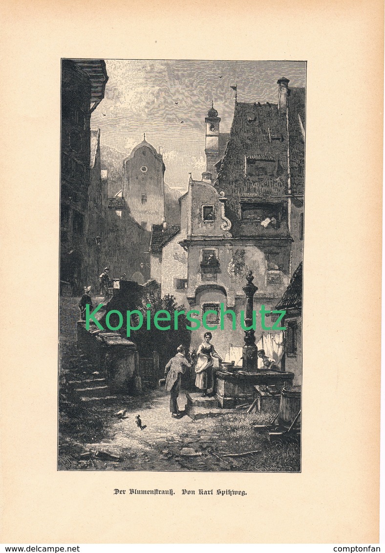 A102 105 - Kunstausstellung In Berlin 1 Artikel Ca.10 Bildern Von 1886 !! - Malerei & Skulptur