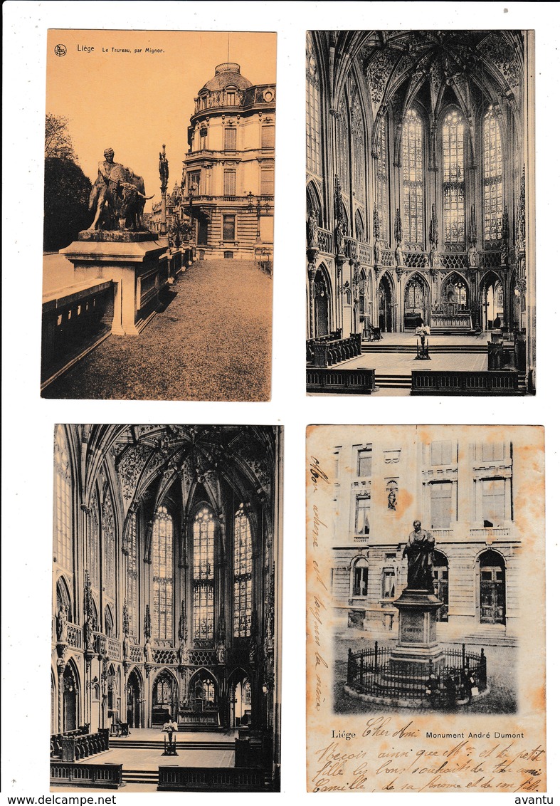 LIEGE / TRES BEAU LOT DE 115  CARTES POSTALES DE LIEGE  / DESTOCKAGE