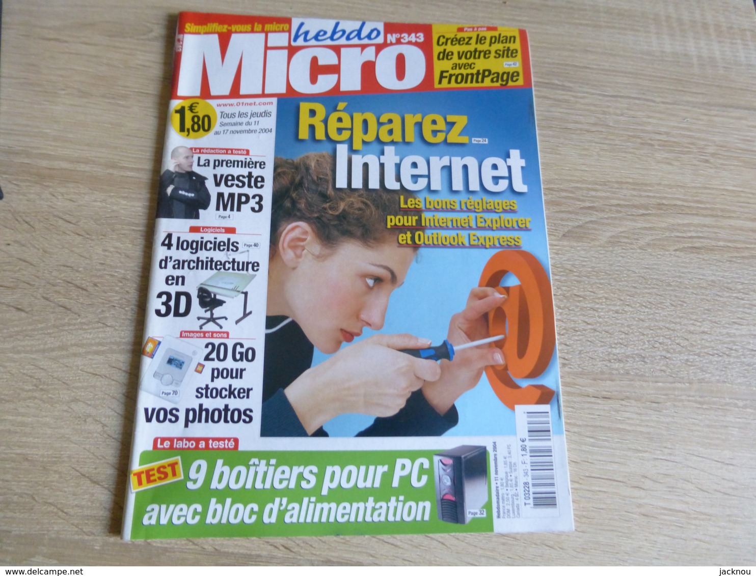 Hebdo MICRO  N°343 - Informatique