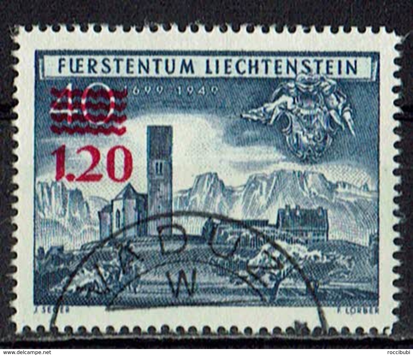 *Liechtenstein 1952 // Mi. 310 O (033..447) - Gebraucht